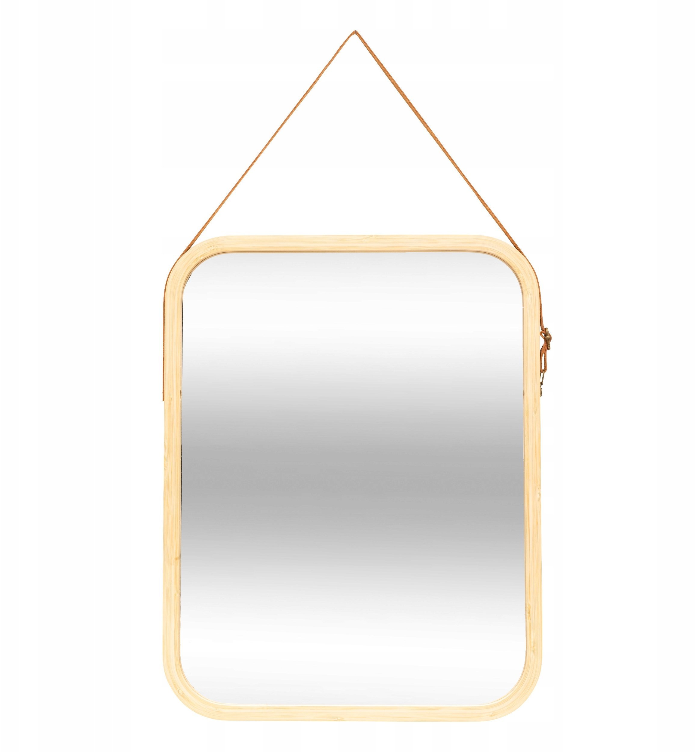 Lustro łazienkowe LOFT na pasku, 35 x 45 cm