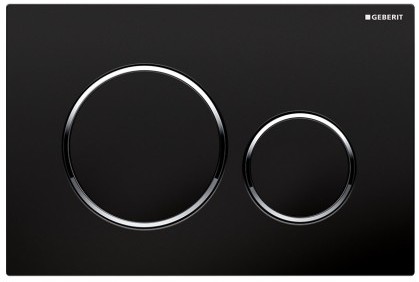 Przycisk spłukujący Geberit Sigma 20 do WC czarny (115.882.KM.1)