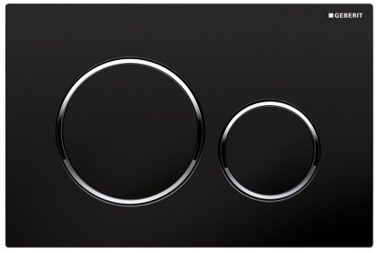 Przycisk spłukujący Geberit Sigma 20 do WC czarny (115.882.KM.1)