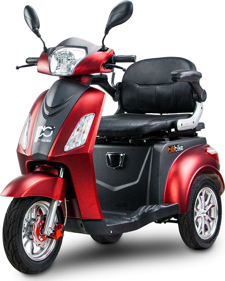 Bili Bike Skuter elektryczny BILI BIKE SHINO G2 GEL czerwono/czarny