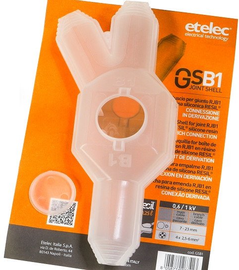 obudowa do twożenia muf GSB1 4x2,5-6 ETELEC