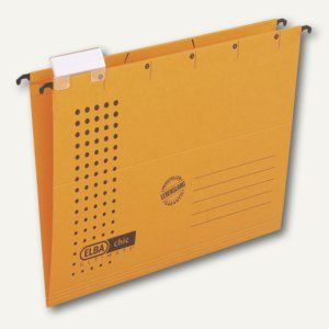 Elba Teczka zawieszane A4 Chic Vertc, żółty (EB1009)