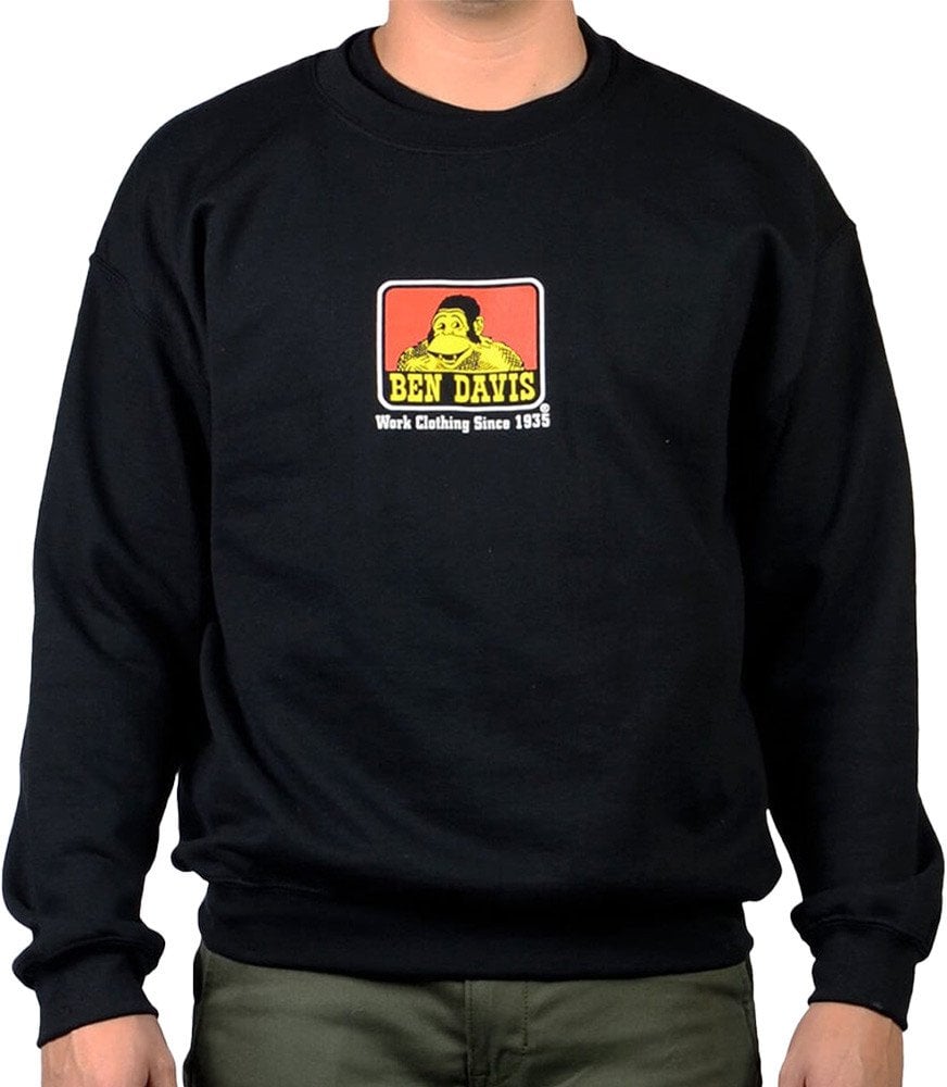 Bluza Ben Davis Crew Sweatshirt Black