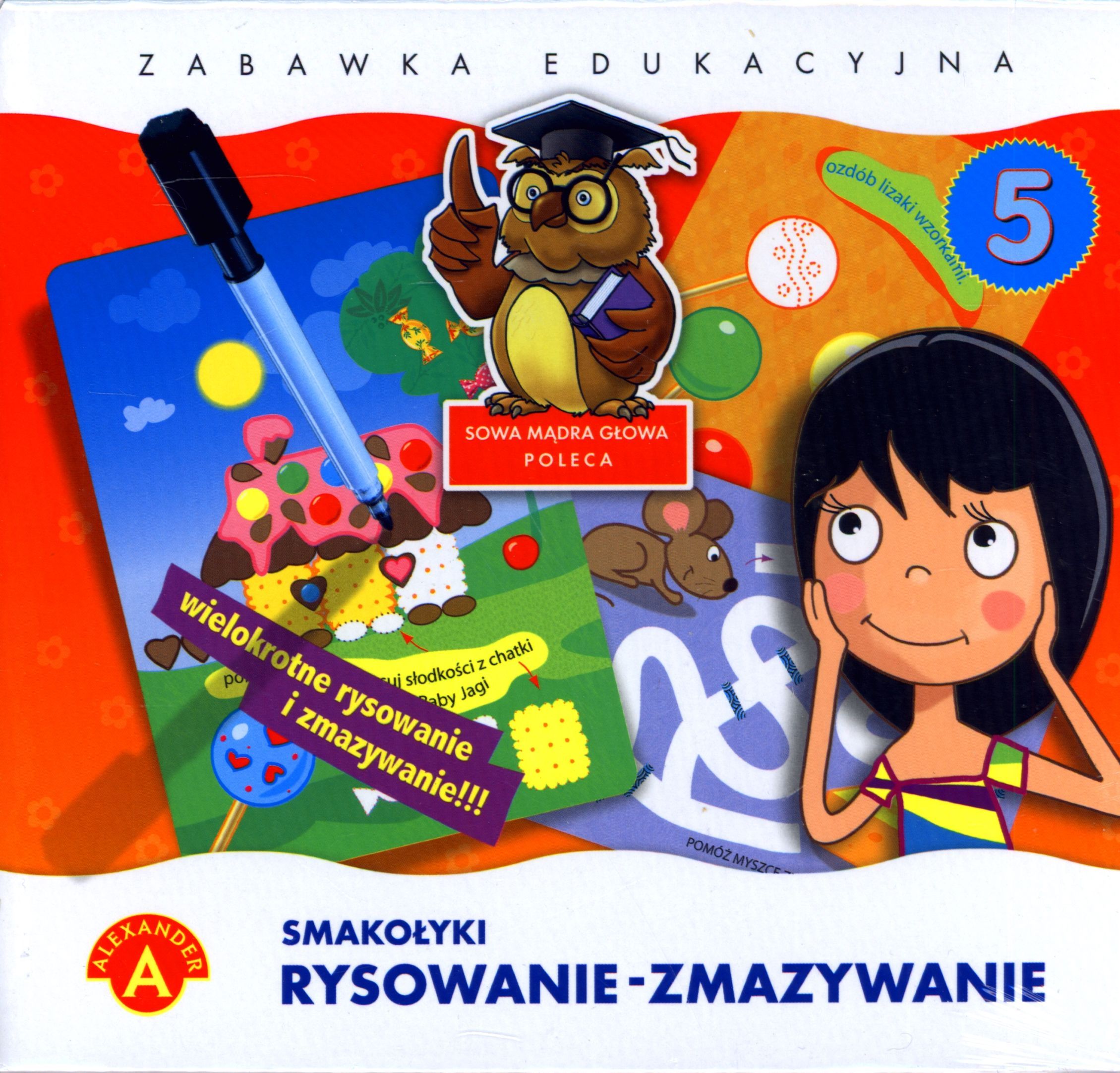 Alexander Smakołyki Rysowanie Zmazywanie 5 (0740)