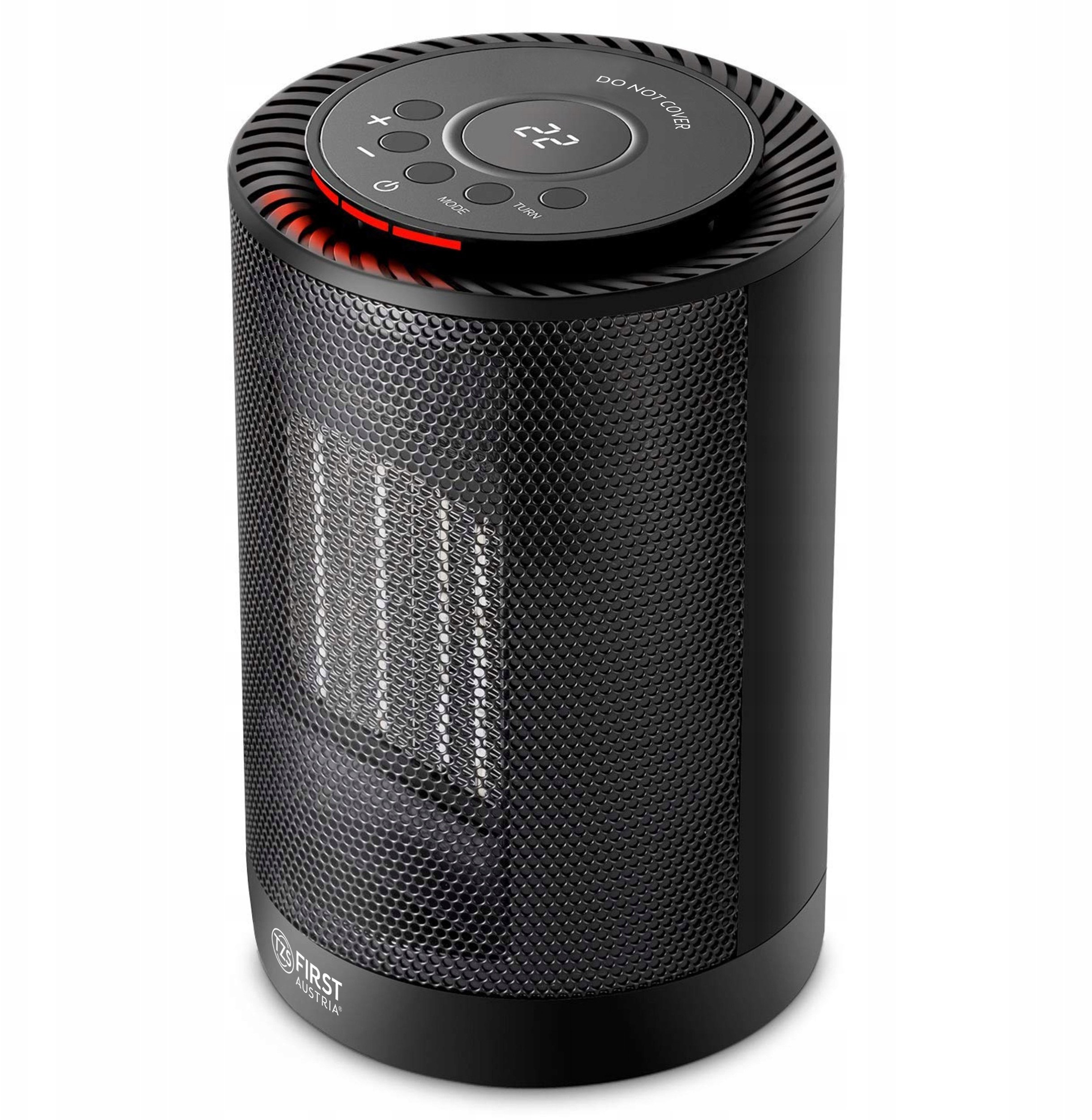 TZS First Austria FAN HEATER, CERAMIC, STAND, 1200W, DISPLAY, 2 POWER LEVELS FA-5565-2