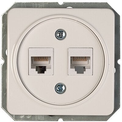 DATA SOCKET SÜV 2-NE R-TA LX VALGE RJ45