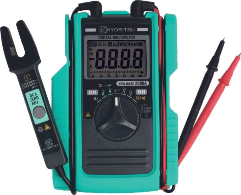 Kyoritsu miernik multimetr cęgowy otwarte cęgi kewmate2000A