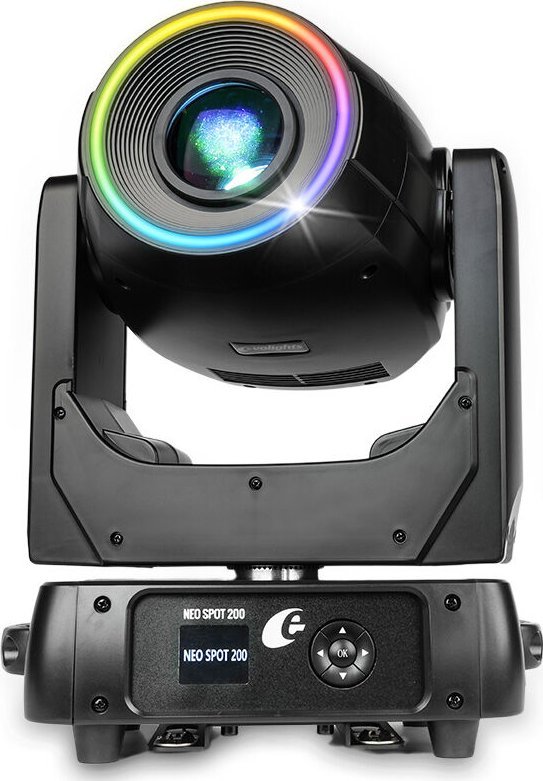 Evolights EVOLIGHTS NEO SPOT 200W głowica ruchoma LED oświetlenie sceniczne