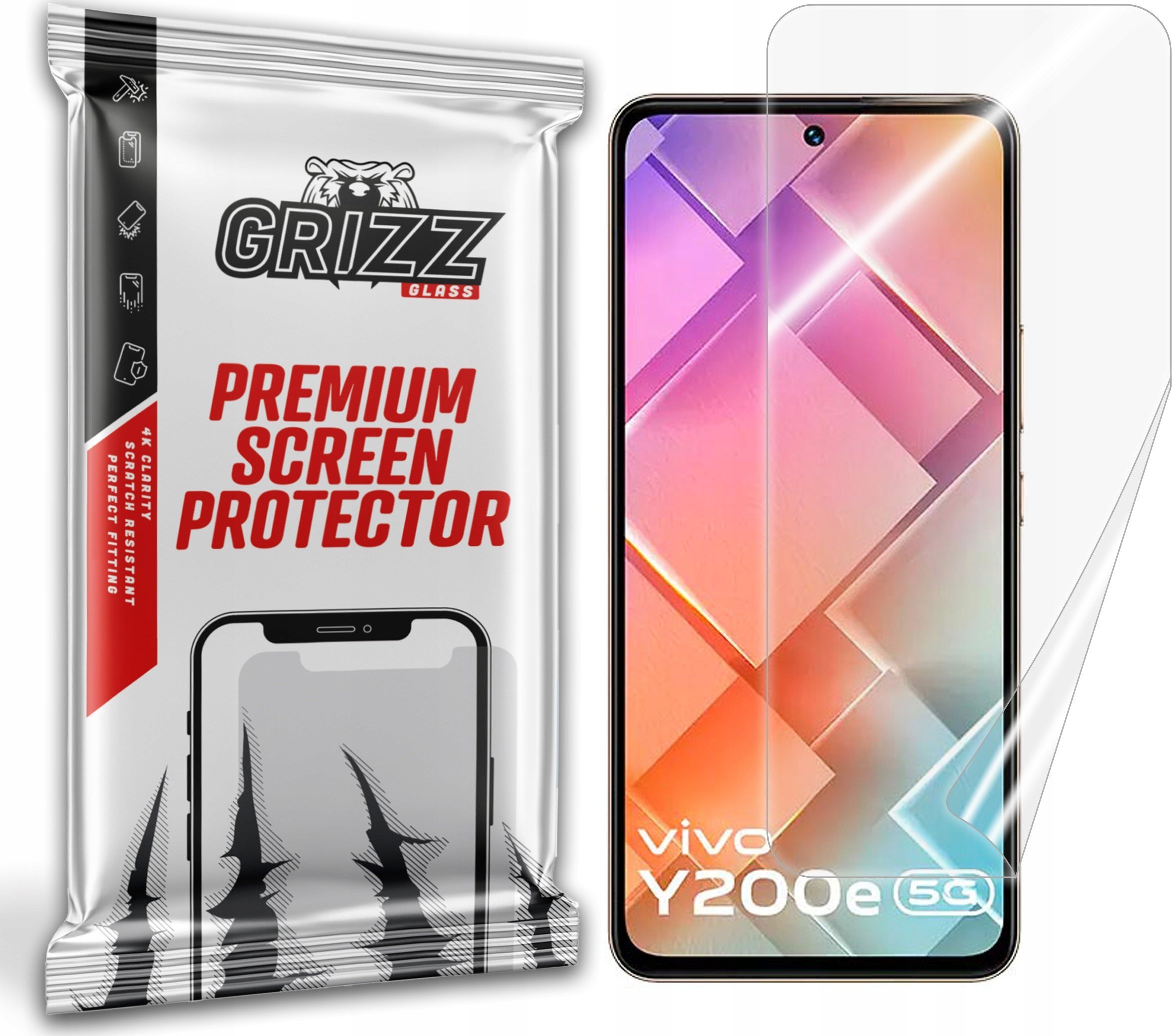 GrizzGlass Folia ceramiczna GrizzGlass CeramicFilm do Vivo Y200e