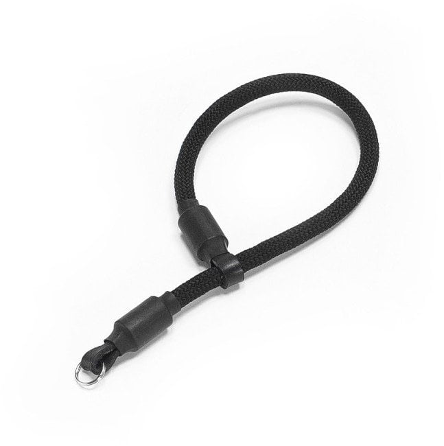Caruba wrist strap made of climbing rope, black