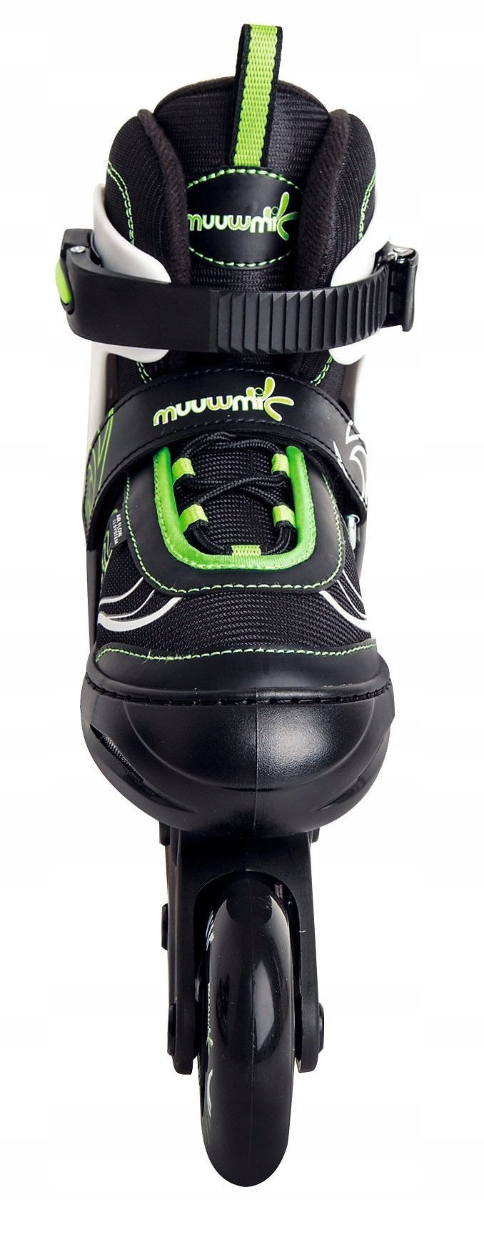 Promotion! Muuwmi children's roller skates size 33-36 green/white AU 426AU