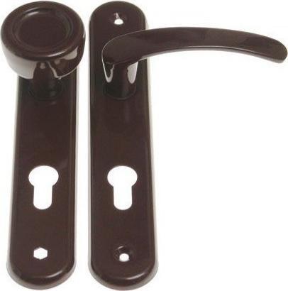 UN GAÅKO-KLAMKA MALOWANA BRÄZOWA WKÅADKA 72