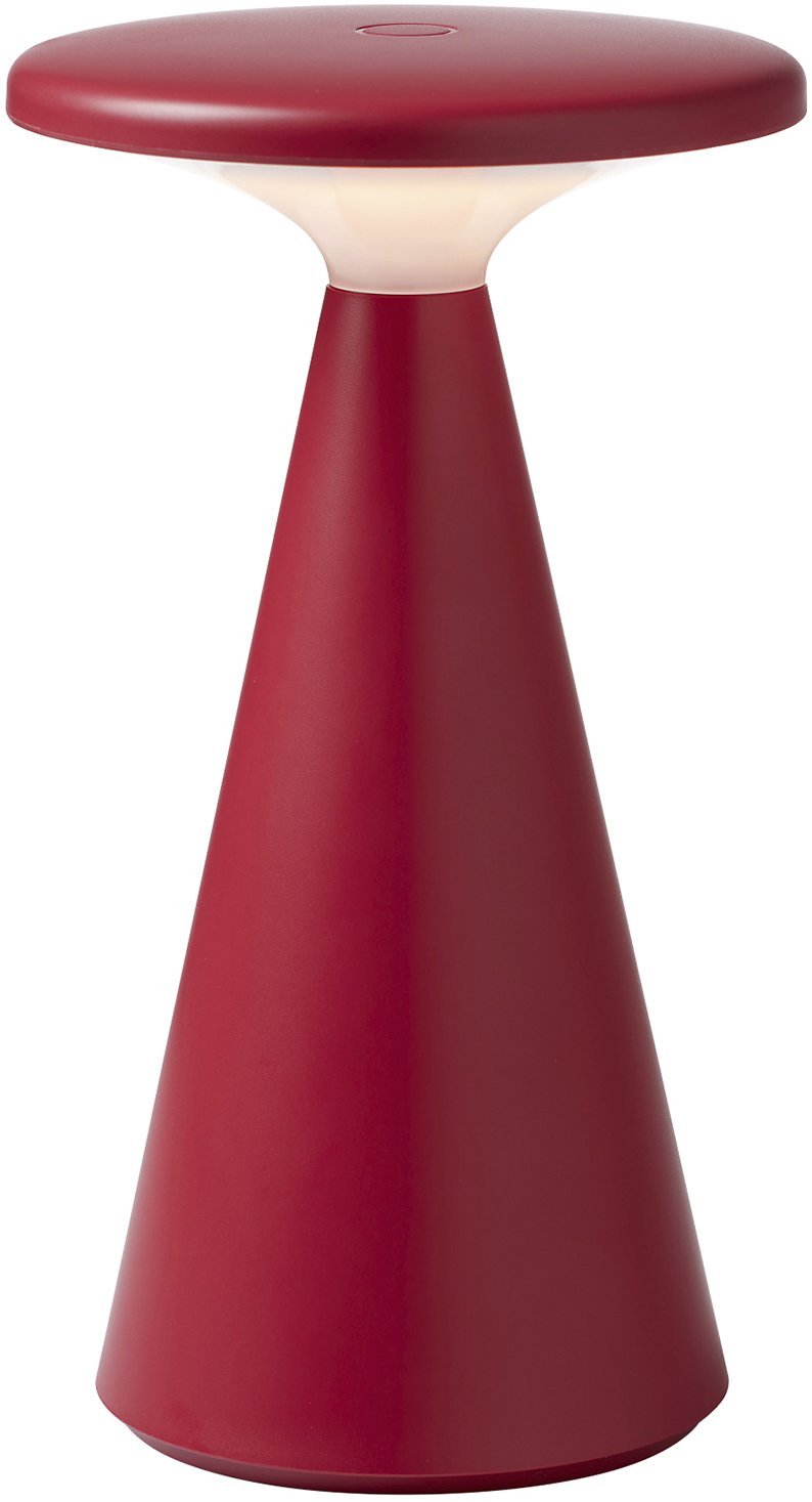 BORDLAMPE NYHAVN VINRØD