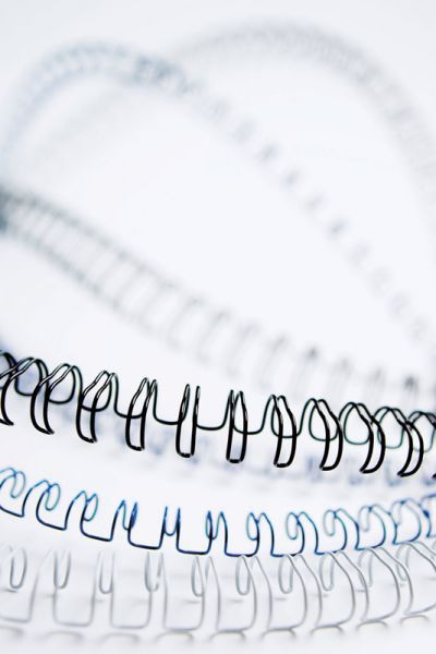 Fellowes grzbiet drutowy skok 3:1", 10mm srebrny, 100 szt. 51-80 kartek (5327901)