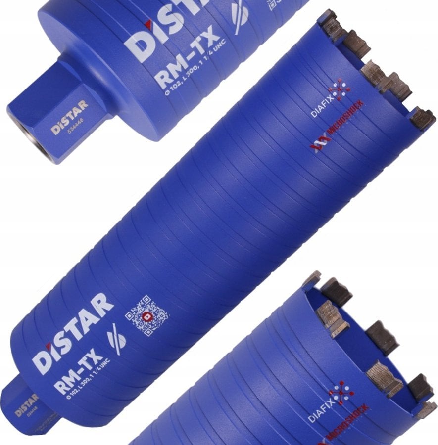 DISTAR DIAMOND CROWN RM-TX 1 1/4" 102mm x 300mm DRY