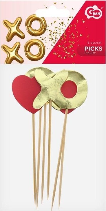 Pikery XoXo 6szt
