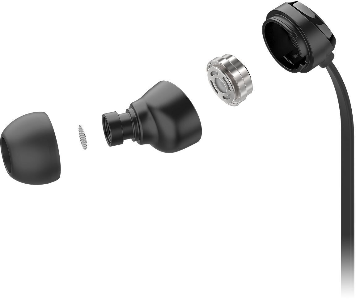 Słuchawki Motorola Słuchawki douszne Earbuds 3C-S USB-C czarny