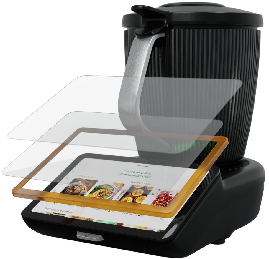 Szkło hartowane ochronne SUPERO do Thermomix TM7 z aplikatorem 2 sztuki