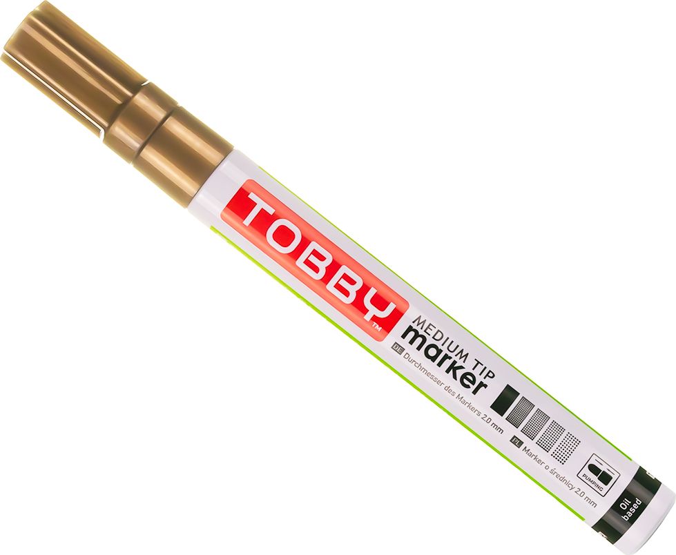 Tobby TOBBY MARKER OLEJOWY Kolor Miedziany