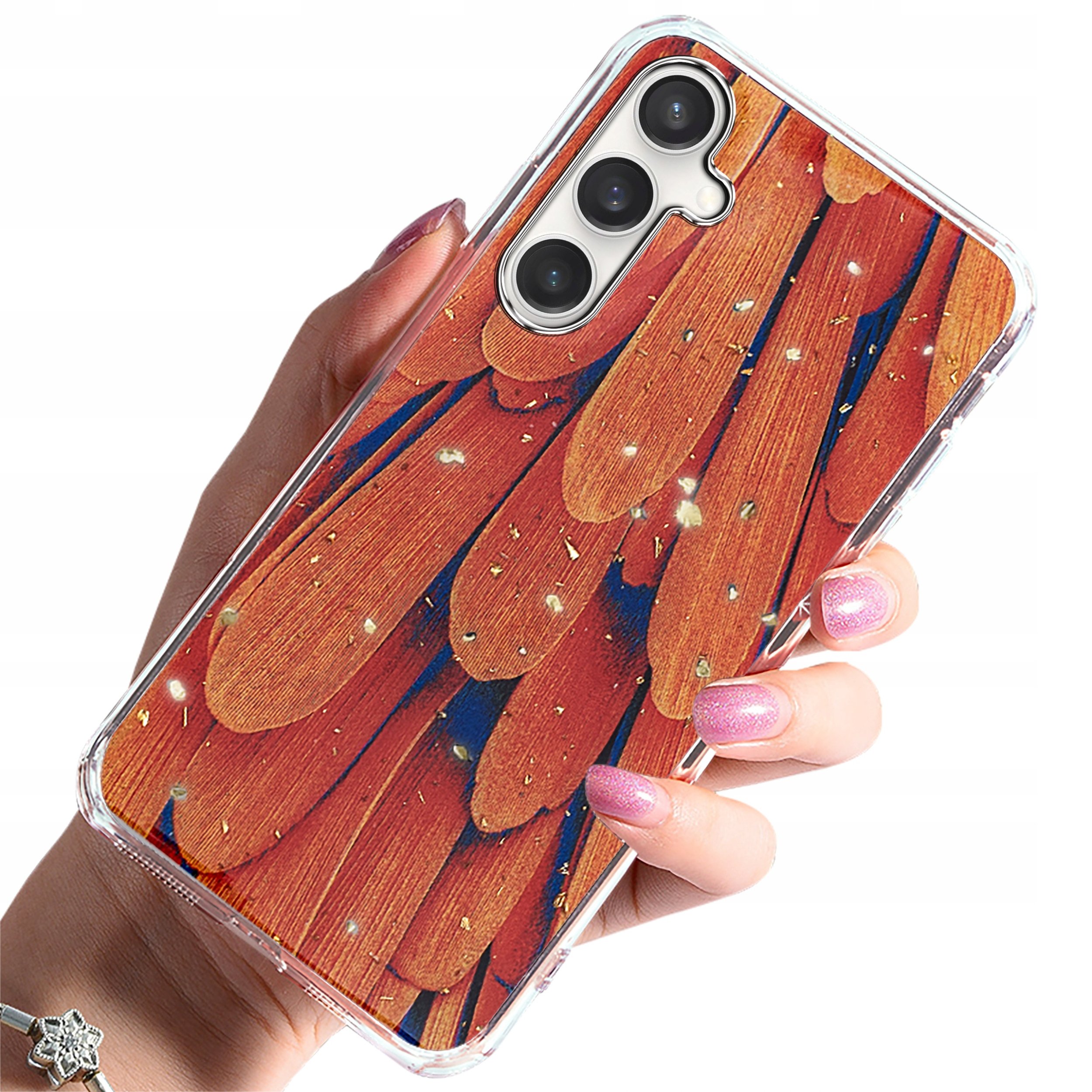 Etui do Samsung Galaxy A35 5G Case Glamour PLECKI + Szkło OCHRONNE 9H