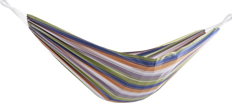 Brazilian Hamak dwuosobowy, pomarańczowo-niebieski BRAZ2