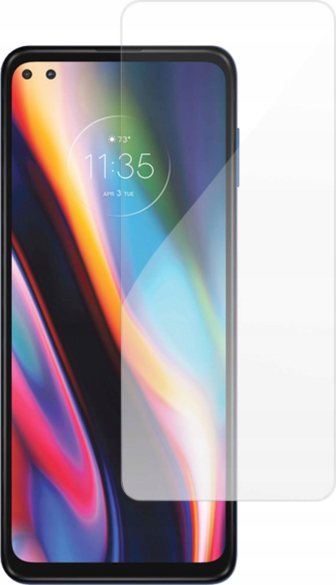 etumi Szkło Hartowane 9H Do Motorola Moto G 5G Plus Szkiełko Ochronne Na Ekran Twarde Płaskie Przód / Ochrona Matrycy Telefonu Glas0258