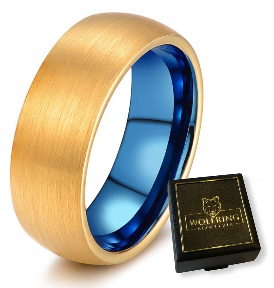 OBRĄCZKA PIERŚCIEŃ z Wolframu WOLFRING EU25 US11