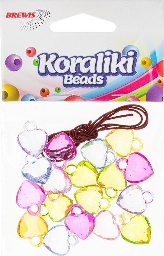 Koraliki do nawlekania serca