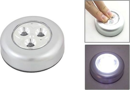 ECpower ZD9 LAMPKA 3 DIODY LED SAMOPRZYLEPNA NA BATERIE uniwersalny