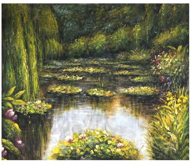 Obraz 100x120cm jezioro