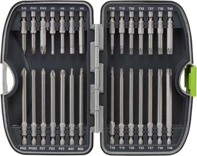 Luna 28-elementowy zestaw grotów