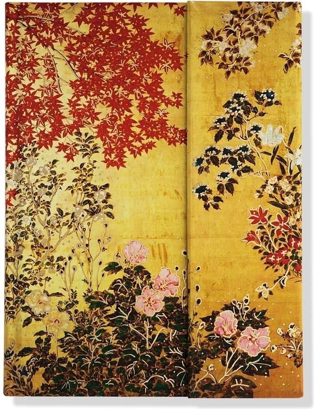 Peter Pauper Press Notes zamykany Japoński Parawan