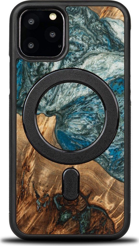 BeWood Etui Bewood Unique na iPhone 11 Pro - Planets - Ziemia z MagSafe