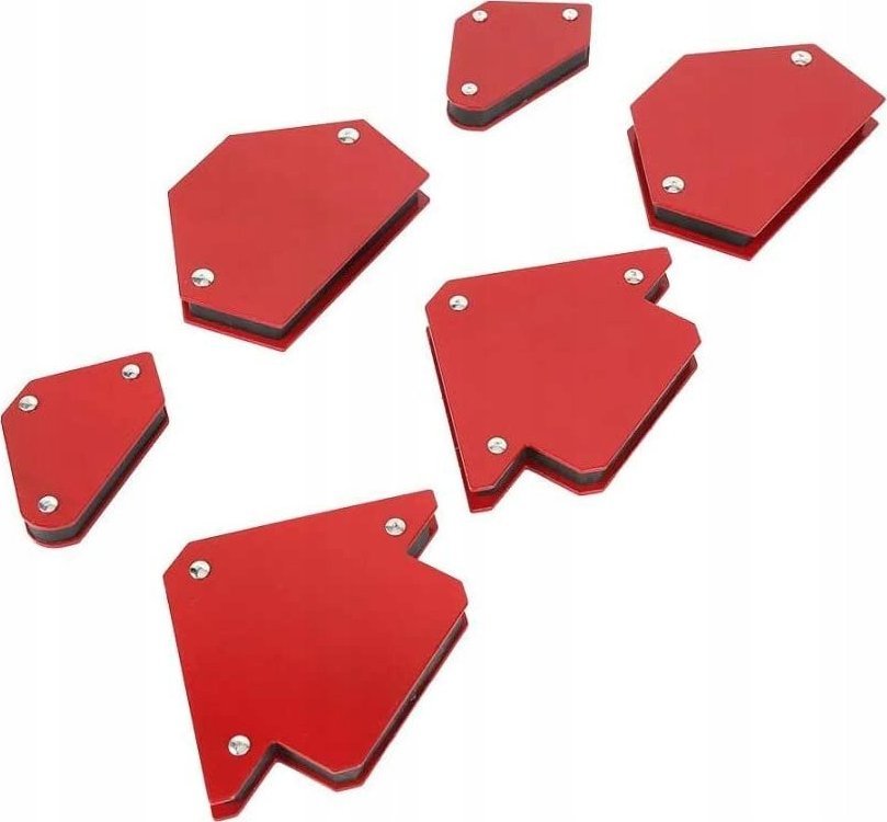 Korbi UCHWYT MAGNETYCZNY SPAWALNICZY KĄTOWNIK ZESTAW 6EL