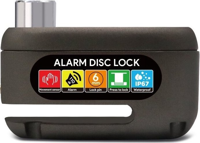 Beaster Beaster Scooter Stabdžių disko užraktas su signalizacija BS03ADL