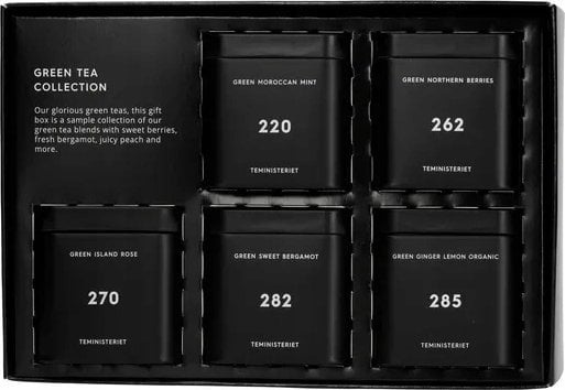 Teministeriet Zestaw herbat sypanych Green Tea Collection 150g