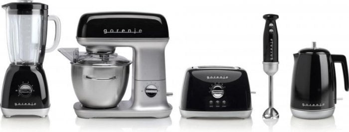 Robot kuchenny Gorenje robot kuchenny 1000 W 4,5 l czarny, metaliczny
