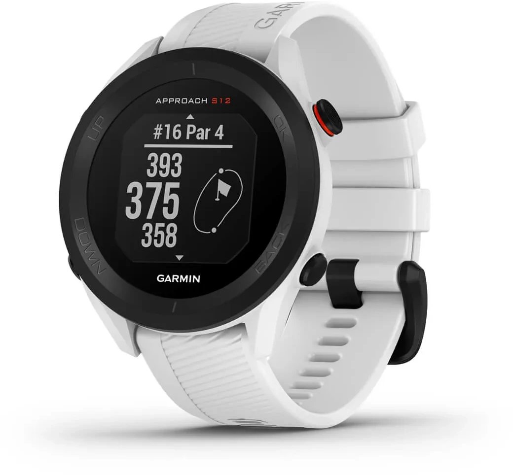 Zegarek sportowy Garmin Approach S12 Biały (010-02472-12)