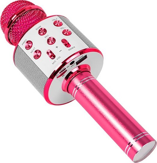 Mikrofon Blow Mikrofon PRM402 BLOW różowy karaoke