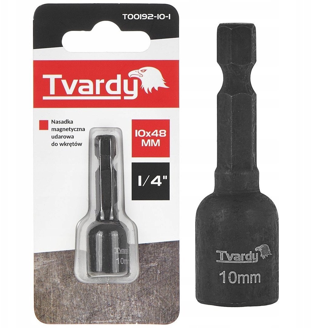 Nasadka magnetyczna udarowa do wkrętów 10mm x 48mm 1/4" (1/10/50/400)