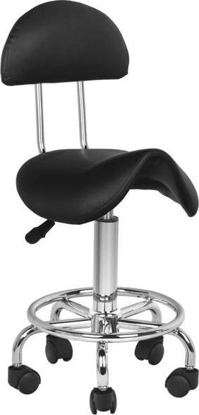 Activeshop Taboret kosmetyczny 6001 czarny universal