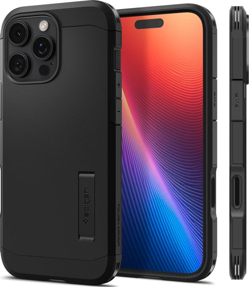 Spigen SPIGEN TOUGH ARMOR ”T” MAG MAGSAFE IPHONE 16 PRO BLACK