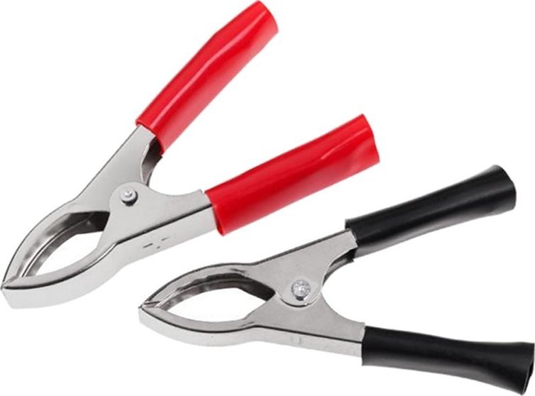 UN ZÅÄCZE KROKODYL 30A CZERWONE DÅ. 75MM