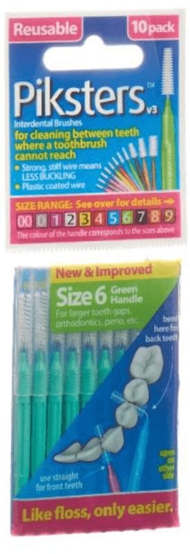 PIKSTERS SZCZ.M/Z SIZE.6 - ZIELONE (ISO