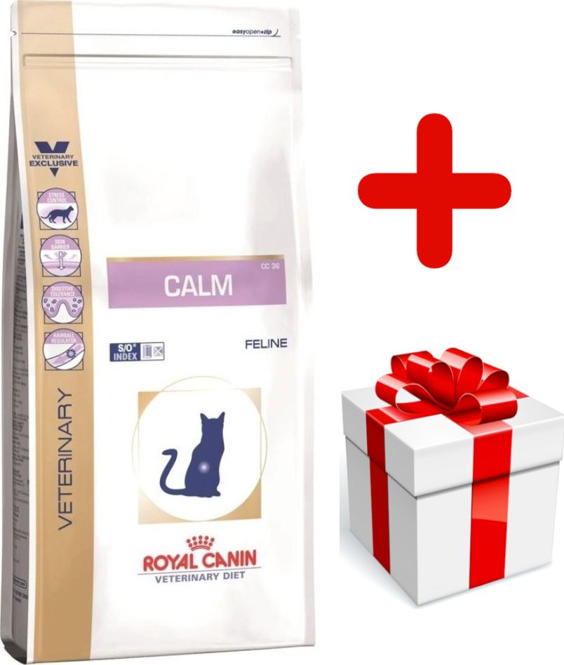 Royal Canin ROYAL CANIN Calm CC 36 4kg + niespodzianka dla kota GRATIS!
