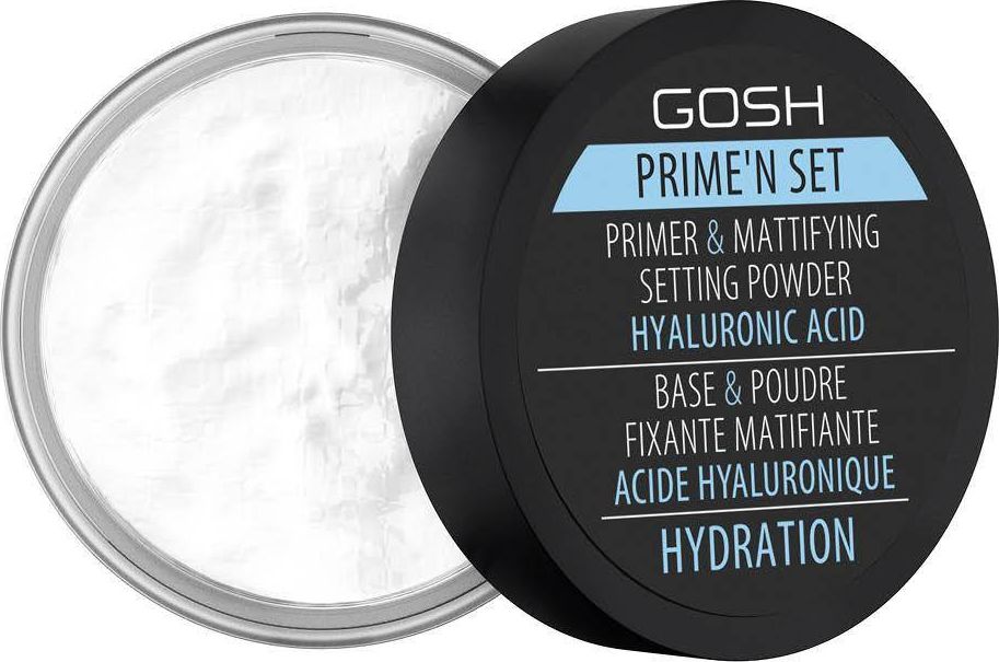 Prime Prime'n Set Powder utrwalająco-matujący puder/baza 3w1 z kwasem hialuronowym 003 Hydration 7g