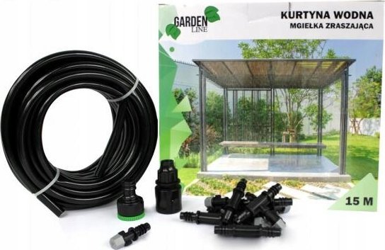 Chomik Kurtyna wodna mgiełka zraszająca 15M