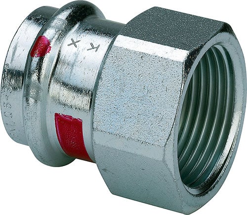 Viega Złączka przejściowa z SC-Contur 22mm x GW 1" stal ocynkowana - 642167