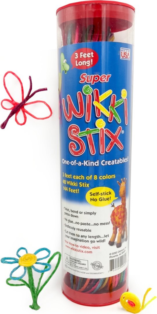 Scratch Zestaw kreatywnych sznureczków Wikki Stix - Super długie