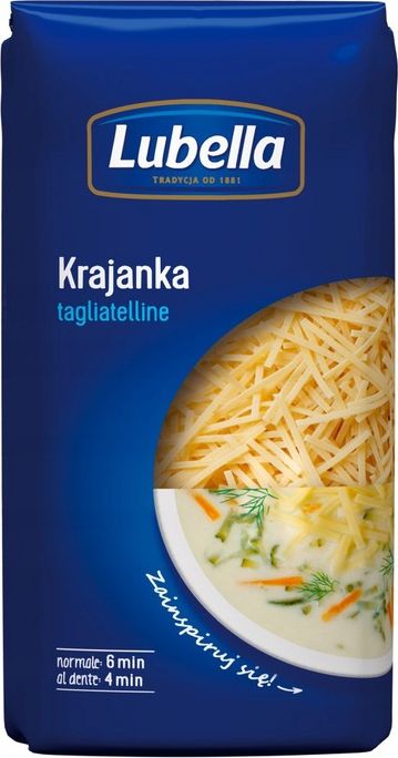 Lubella LUBELLA MAKARON KRAJANKA TAGLIATELLINE 400G